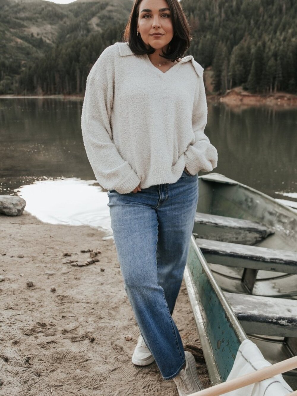 Baltic Born Lockwood Sweater | Oatmeal Size SS